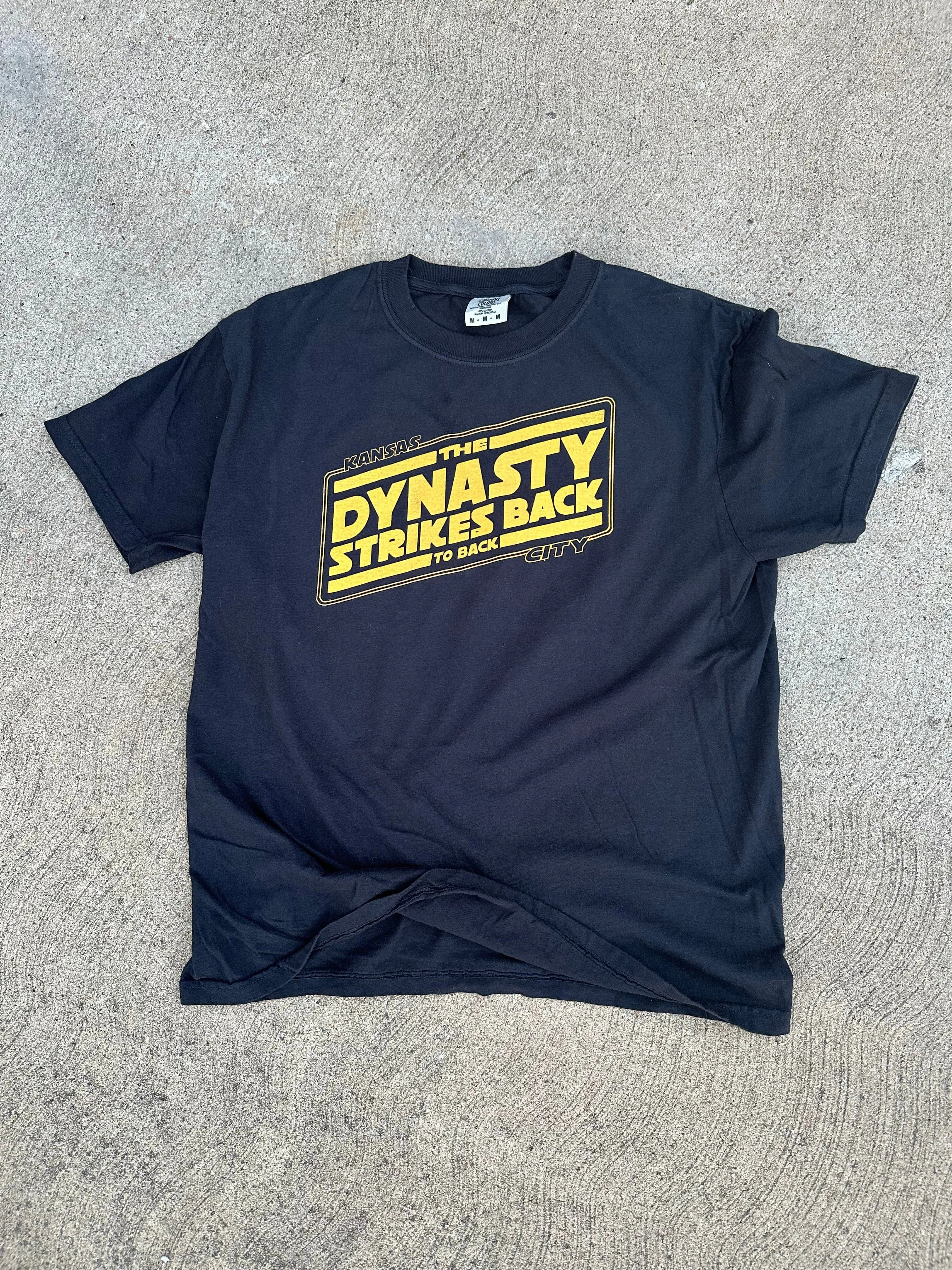 Dynasty Strikes Back to Back Tee - Black