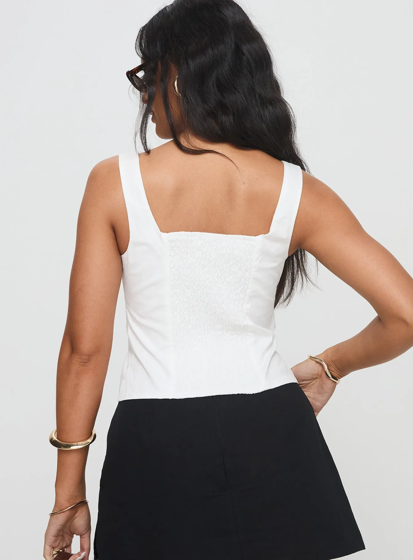 Effortless Top White