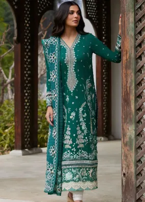 Elan Luxury Embroidered Lawn 3 Piece Unstitched Suit EL24LEL D-2A NEDINE