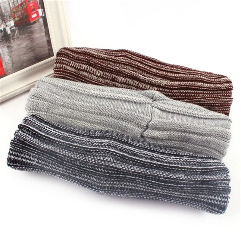 Fashion Beanies Cap Men Knit Woolen Slouch Slouchy Warm Skull Ski Hat Caps New SM6