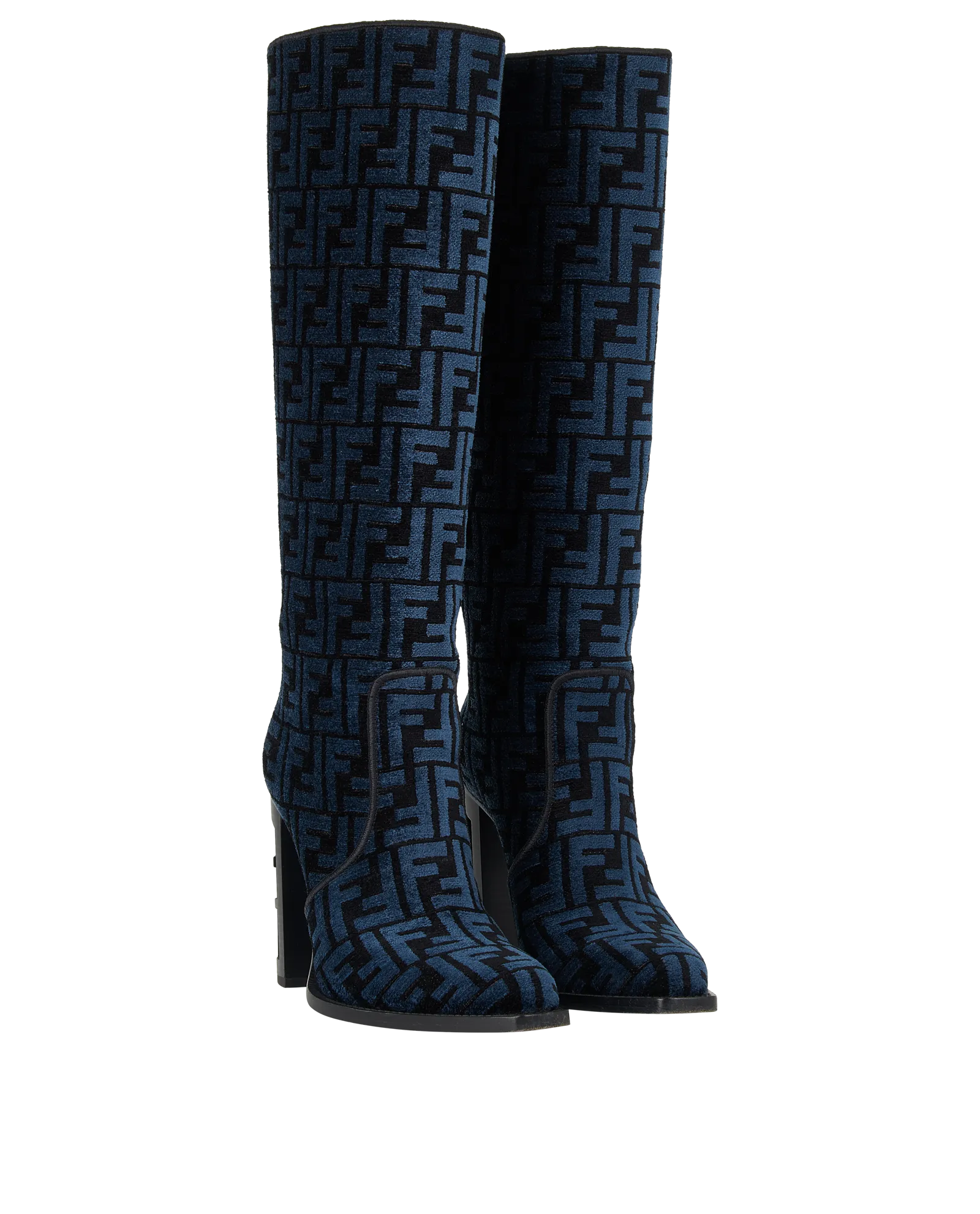 Fendi Jacquard Boots