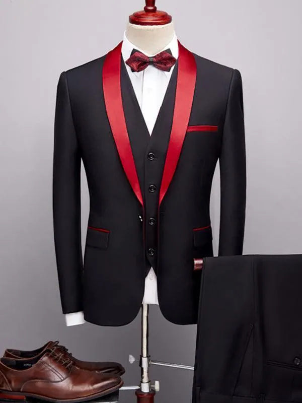 Formal Slim Fit Three Piece Suit