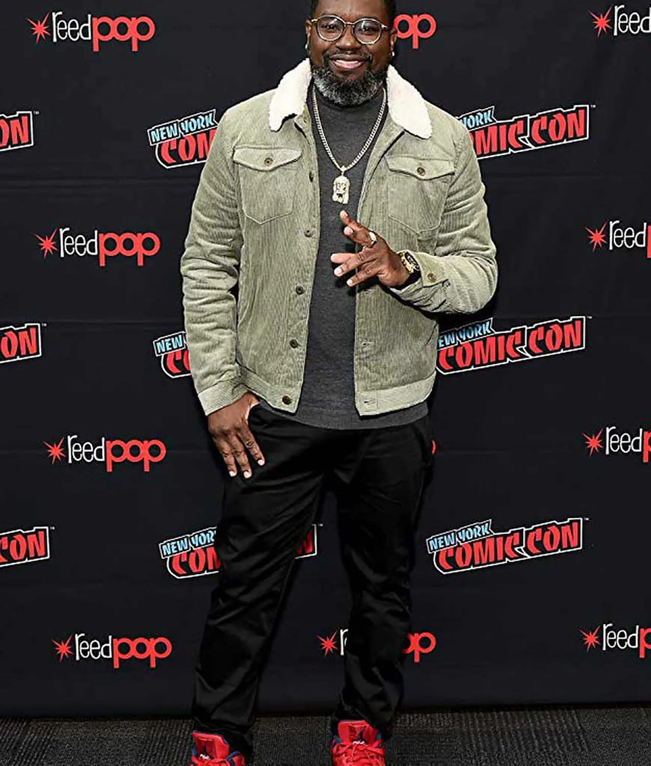 Free Guy Lil Rel Howery Corduroy Jacket | Abbraci