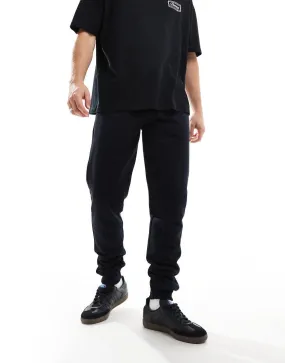 French Connection Mens French Connection slim fit joggers in navy