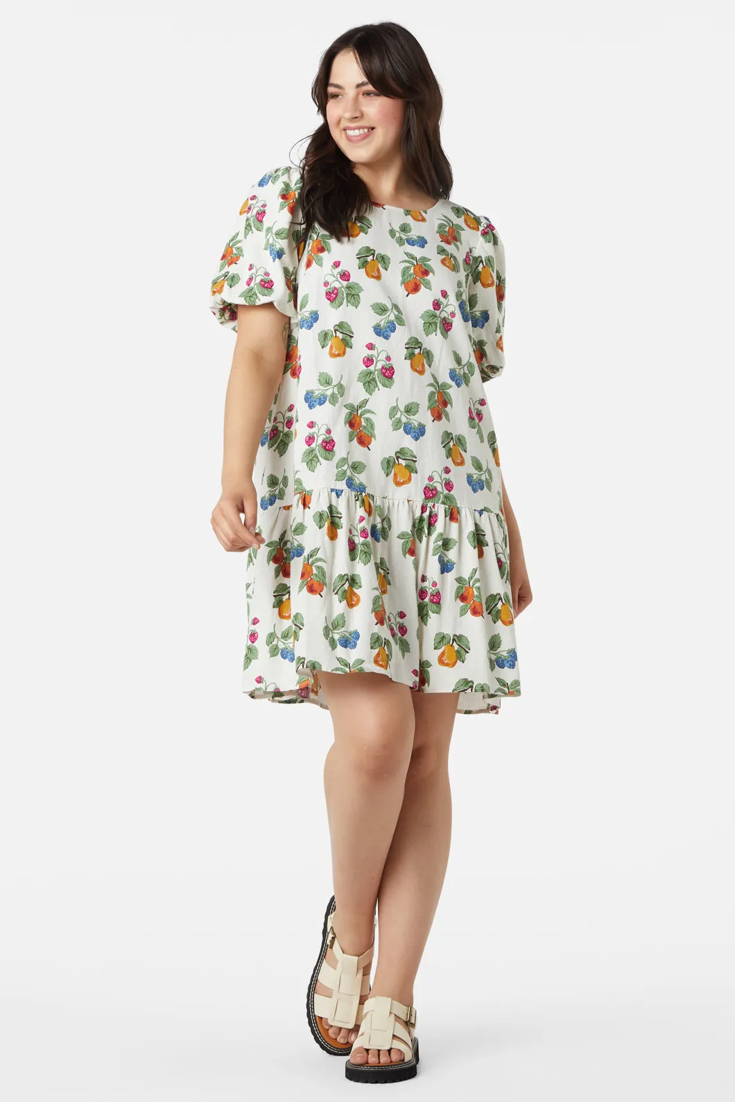 French Fruit Mini Dress