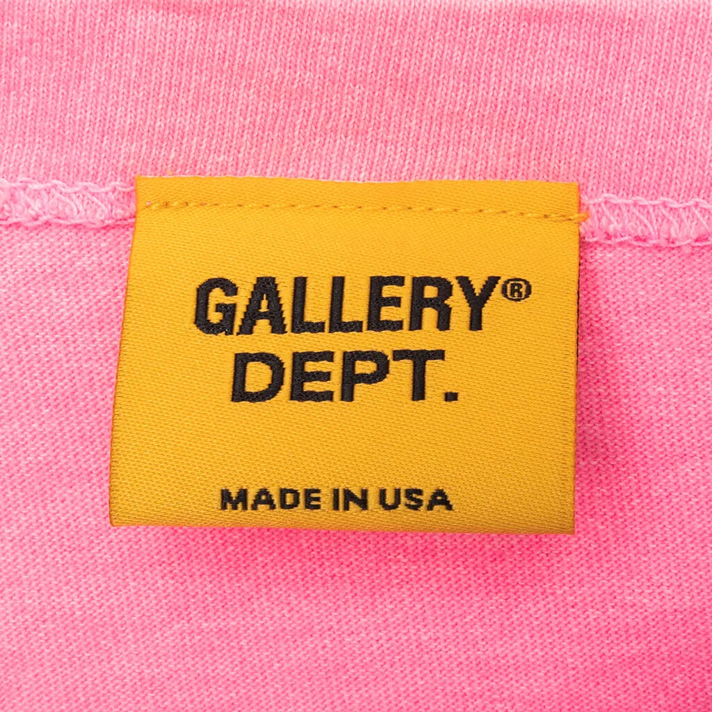 French Tee - Fluorescent Pink