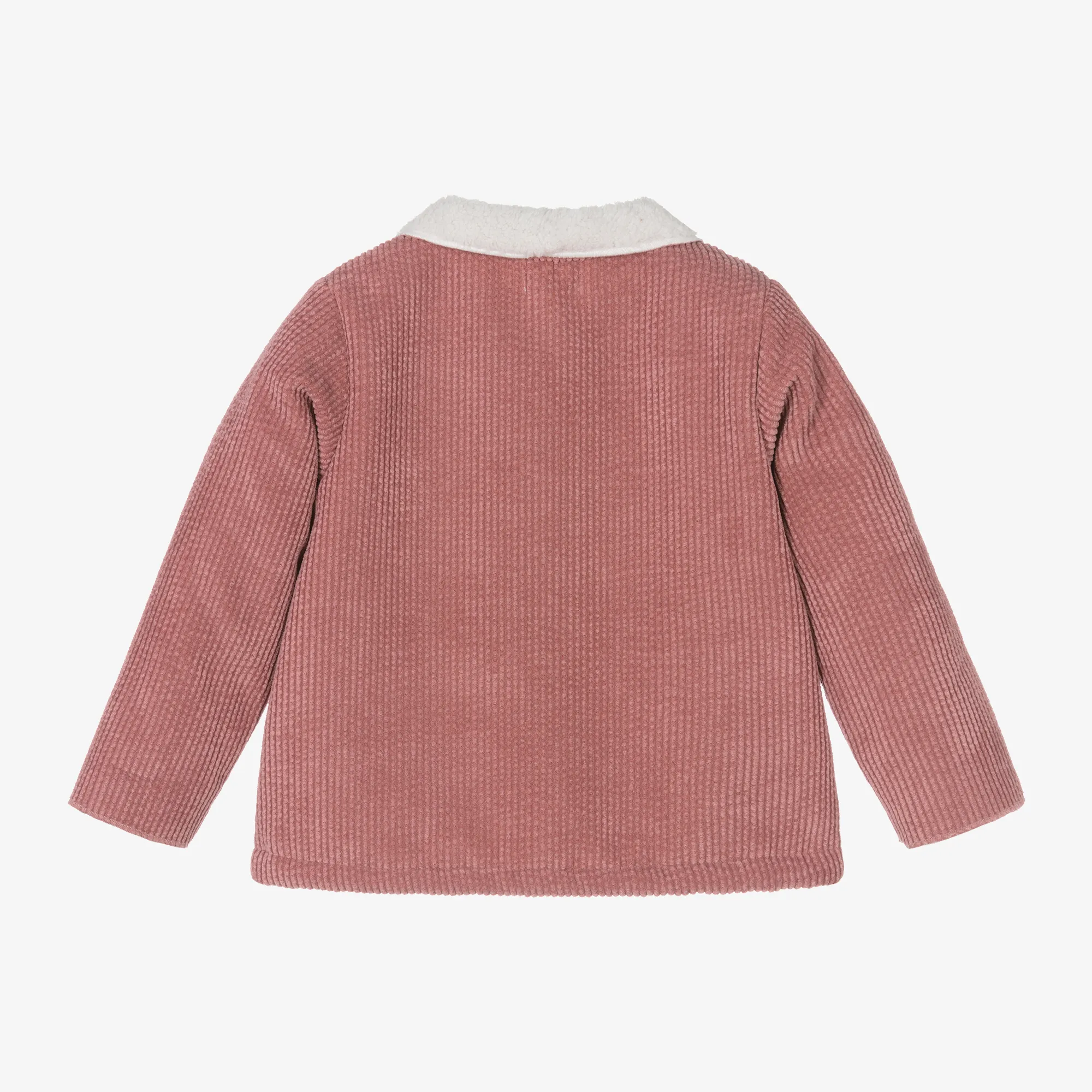 Girls Pink Corduroy Jacket