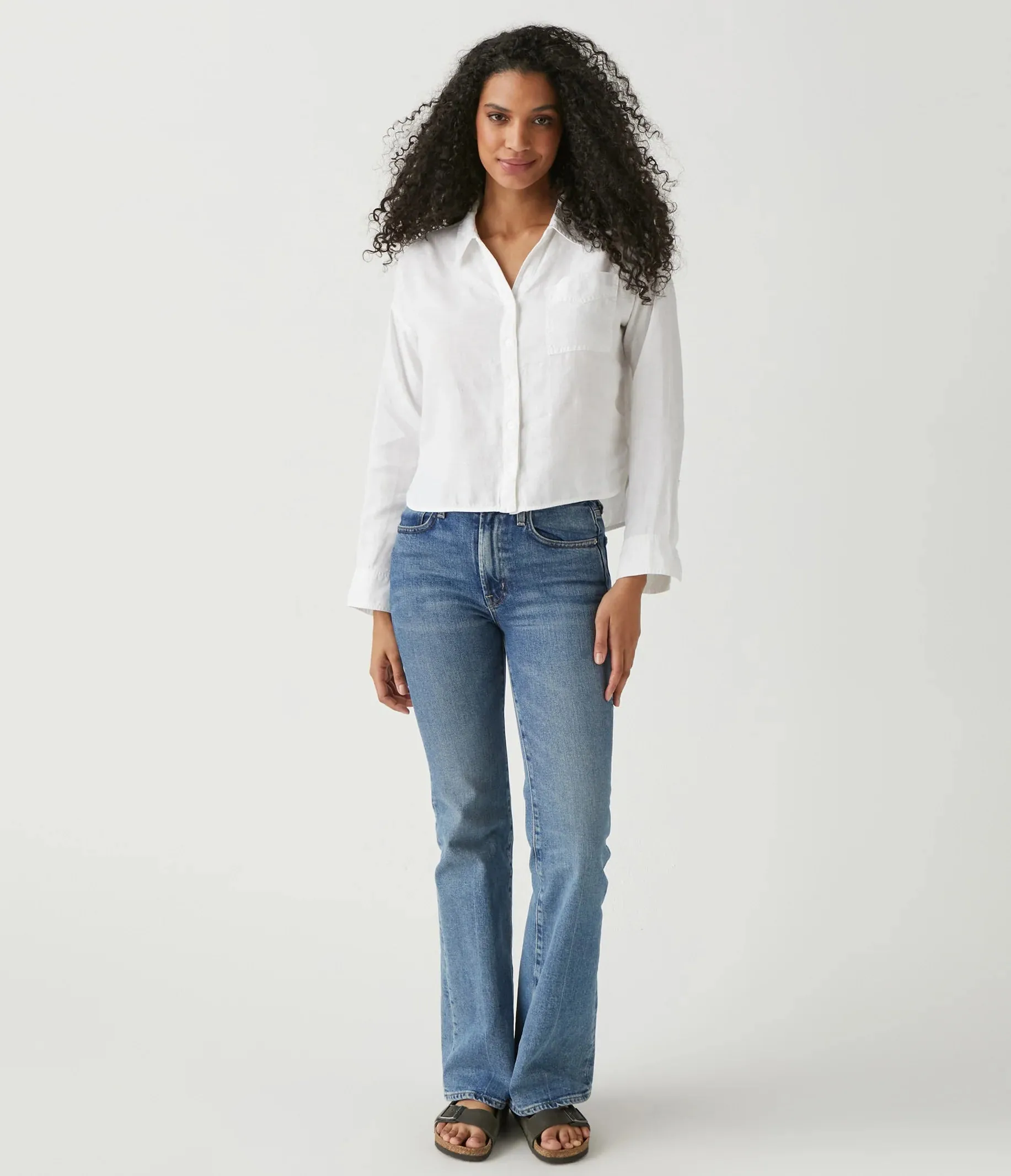 GRACIE CROPPED SHIRT