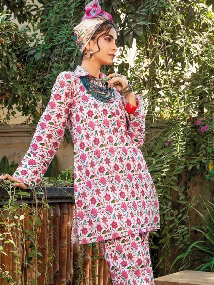 Gul Ahmed Essential Printed Lawn Unstitched 2Pc Suit TL-42004