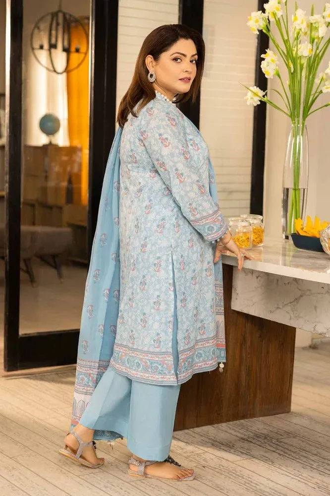 Gul Ahmed Mothers Printed Lawn Unstitched 3Pc Suit CL-42194A