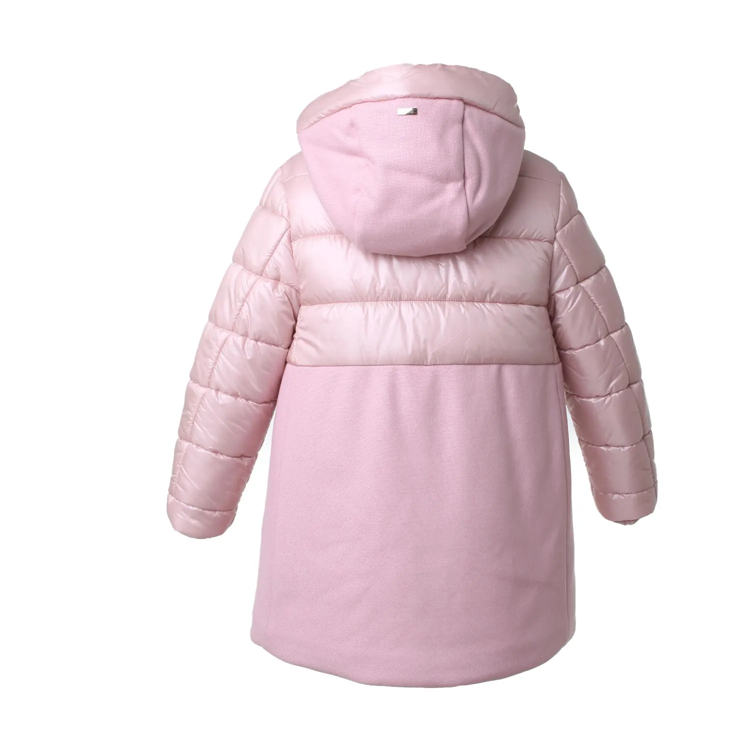 Herno Parka Hero Pink In Ecowool And Nylon