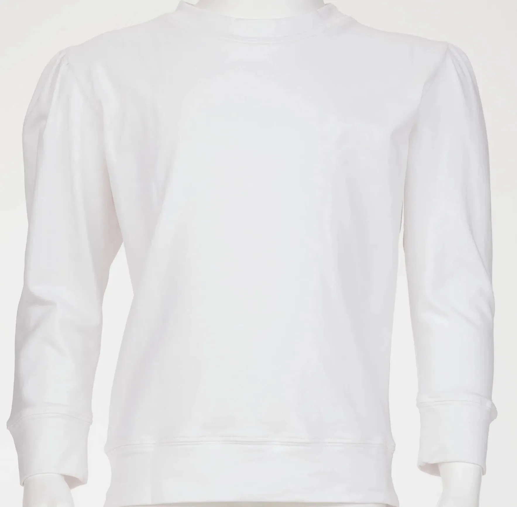 Holly Sweatshirt- White French Terry