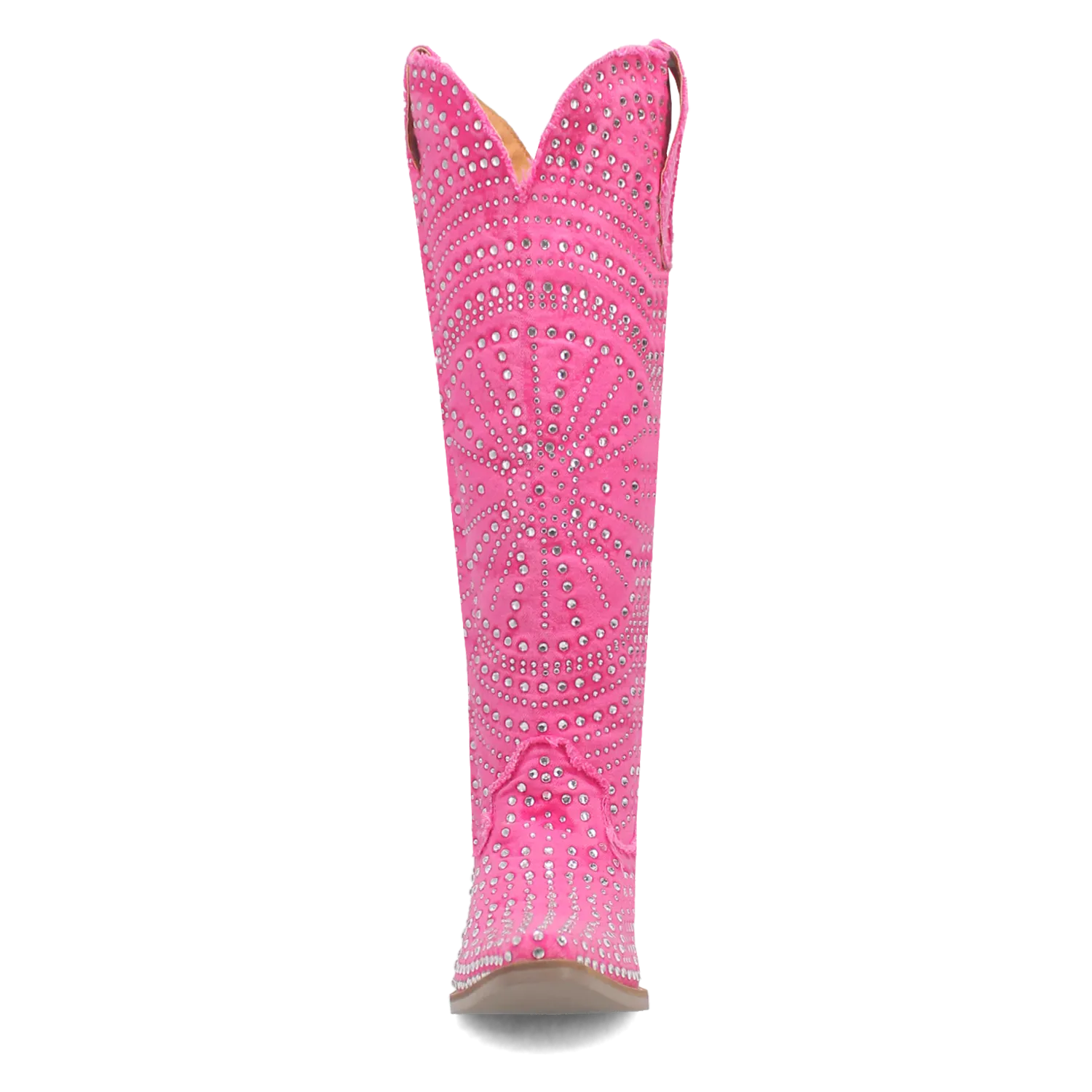 Honkytonk Honey Pink Denim & Rhinestone Boot (DS) ~ PREORDER 7/20