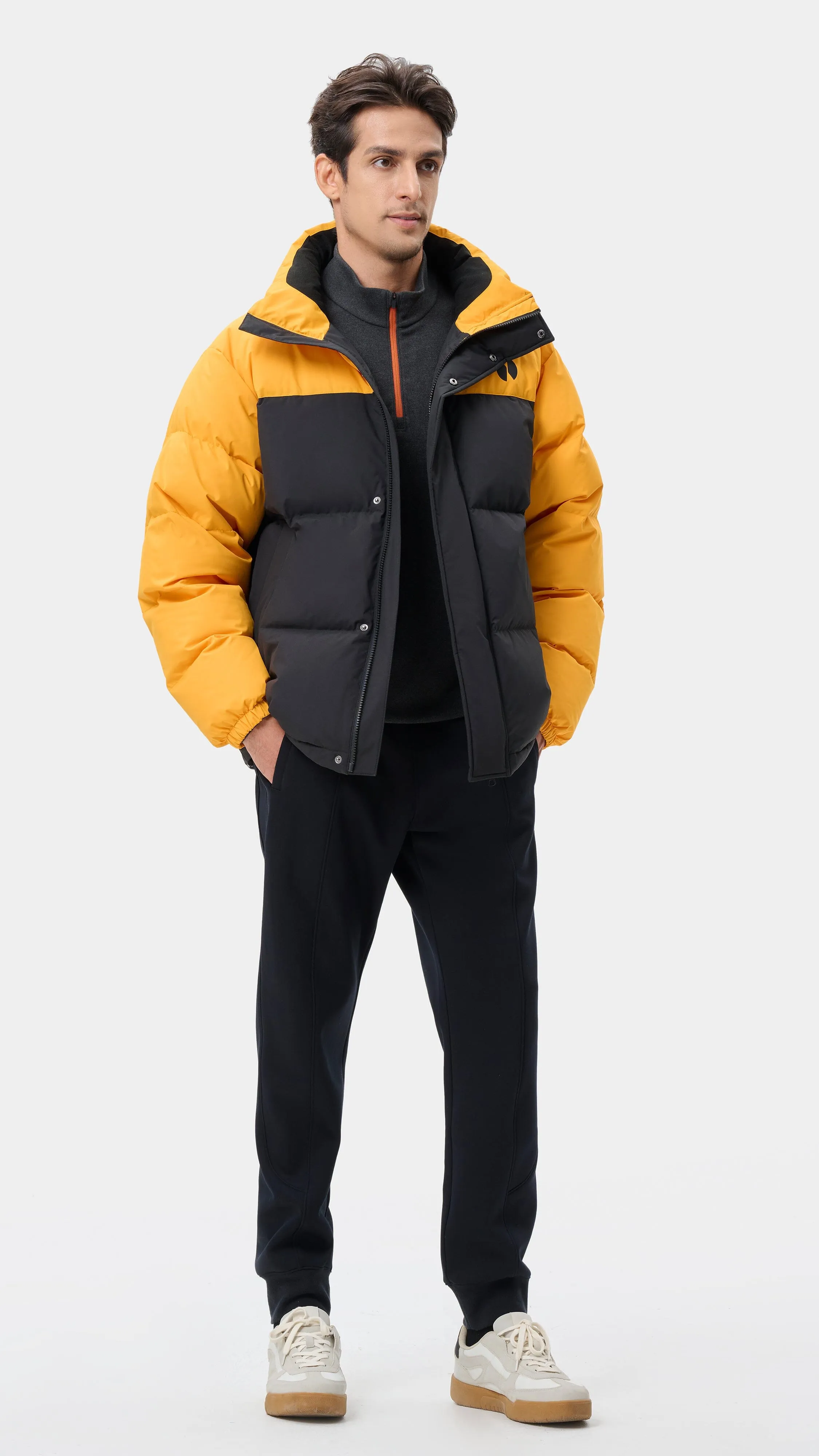 HOTSUIT Men Turtleneck Down Jacket