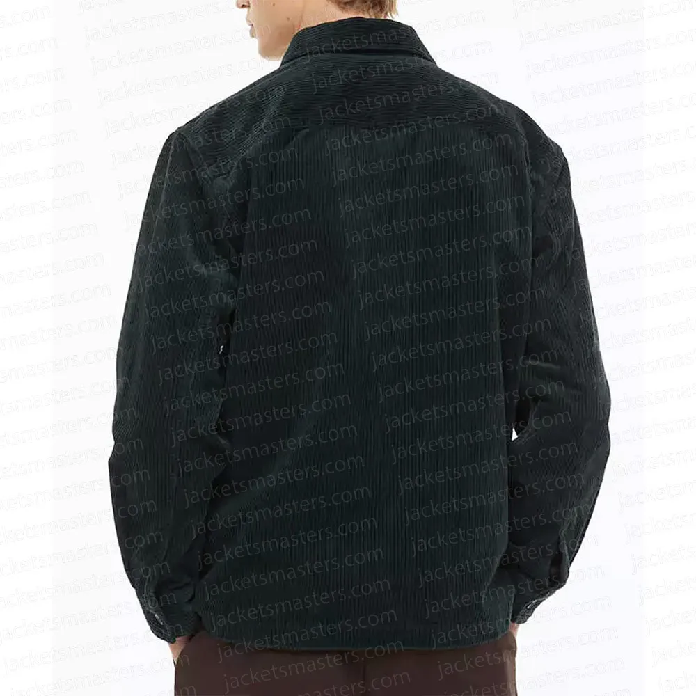 How I Met Your Father Suraj Sharma Black Corduroy Jacket