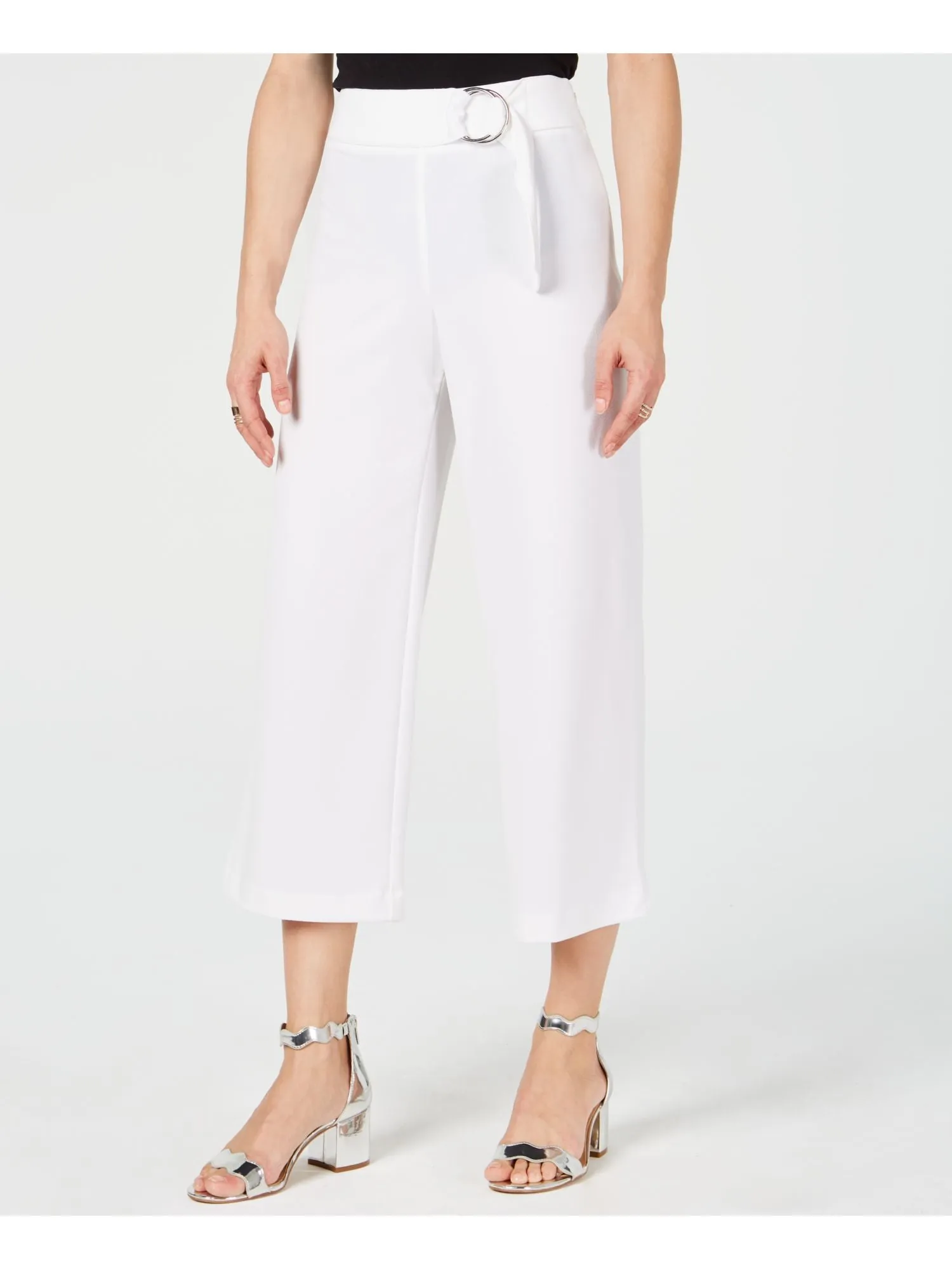 INC Womens White Capri Pants