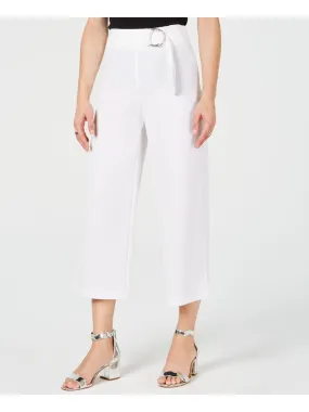 INC Womens White Capri Pants