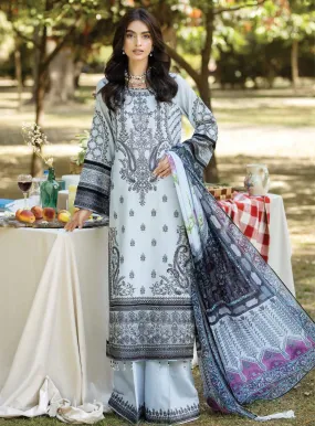 Jaan-E-Adaa By Imrozia Premium Embroidered Lawn 3 Piece Unstitched Suit IMP24J IPL-02 ROOH