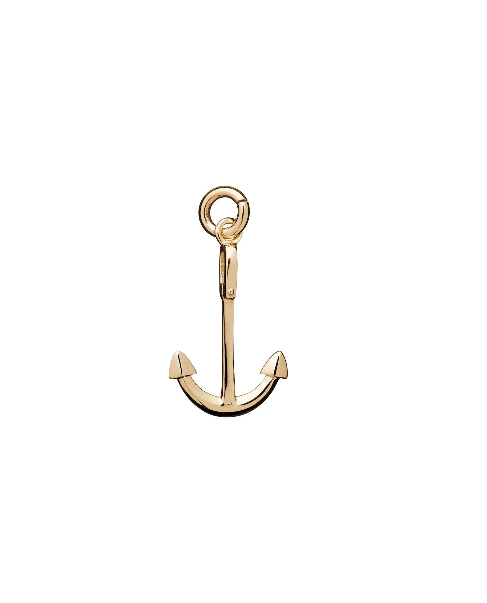 Karen Walker - Mini Anchor Charm 9ct Yellow Gold