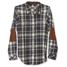 Kavu Billie Jean Plaid Tunic in Black Birch