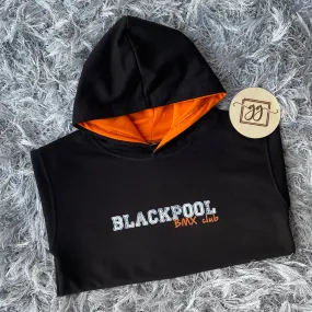 Kids Black & Orange Blackpool BMX Hoodie