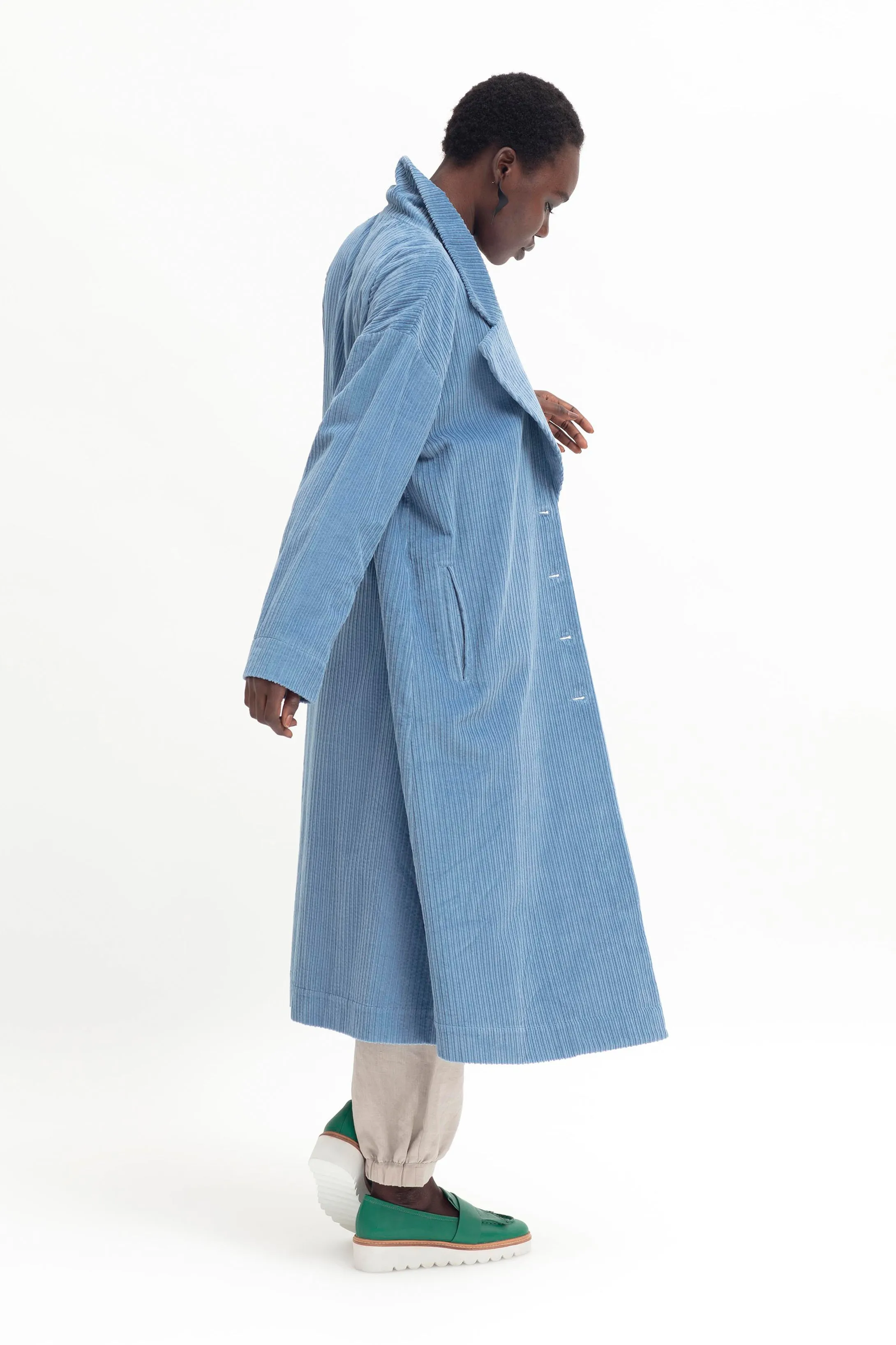 Koord Corduroy Jacket - Chambray