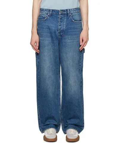 Ksubi Blue Maxx Mids Oversized Straight Jeans