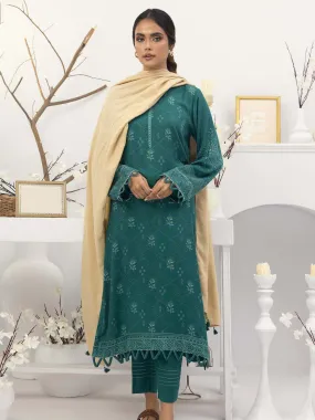 Lakhany by LSM Pashmina Printed Unstitched 3Pc Suit LG-EA-0476-A