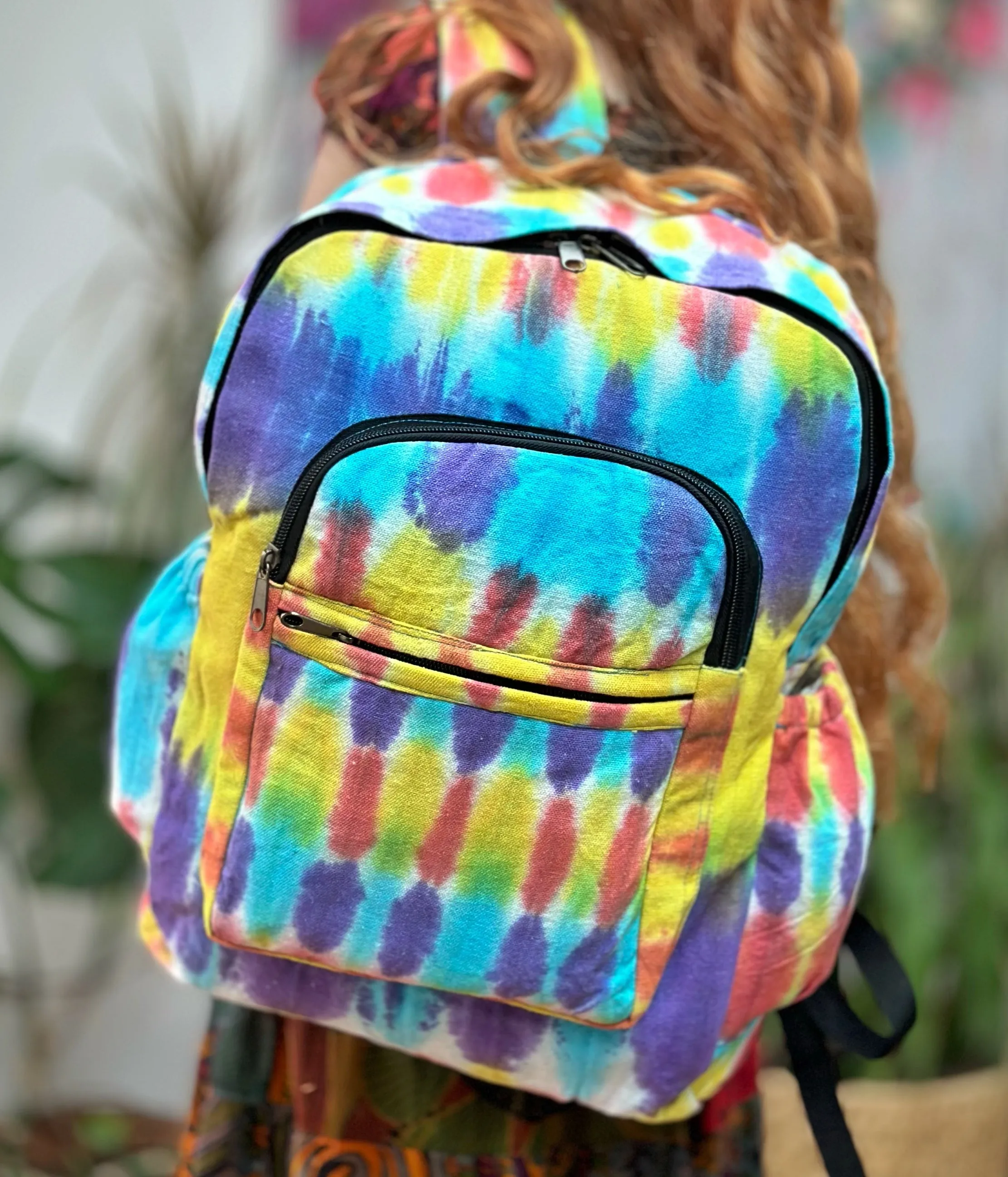 LARGE TIE DYE BACKPACK / RUCKSACK