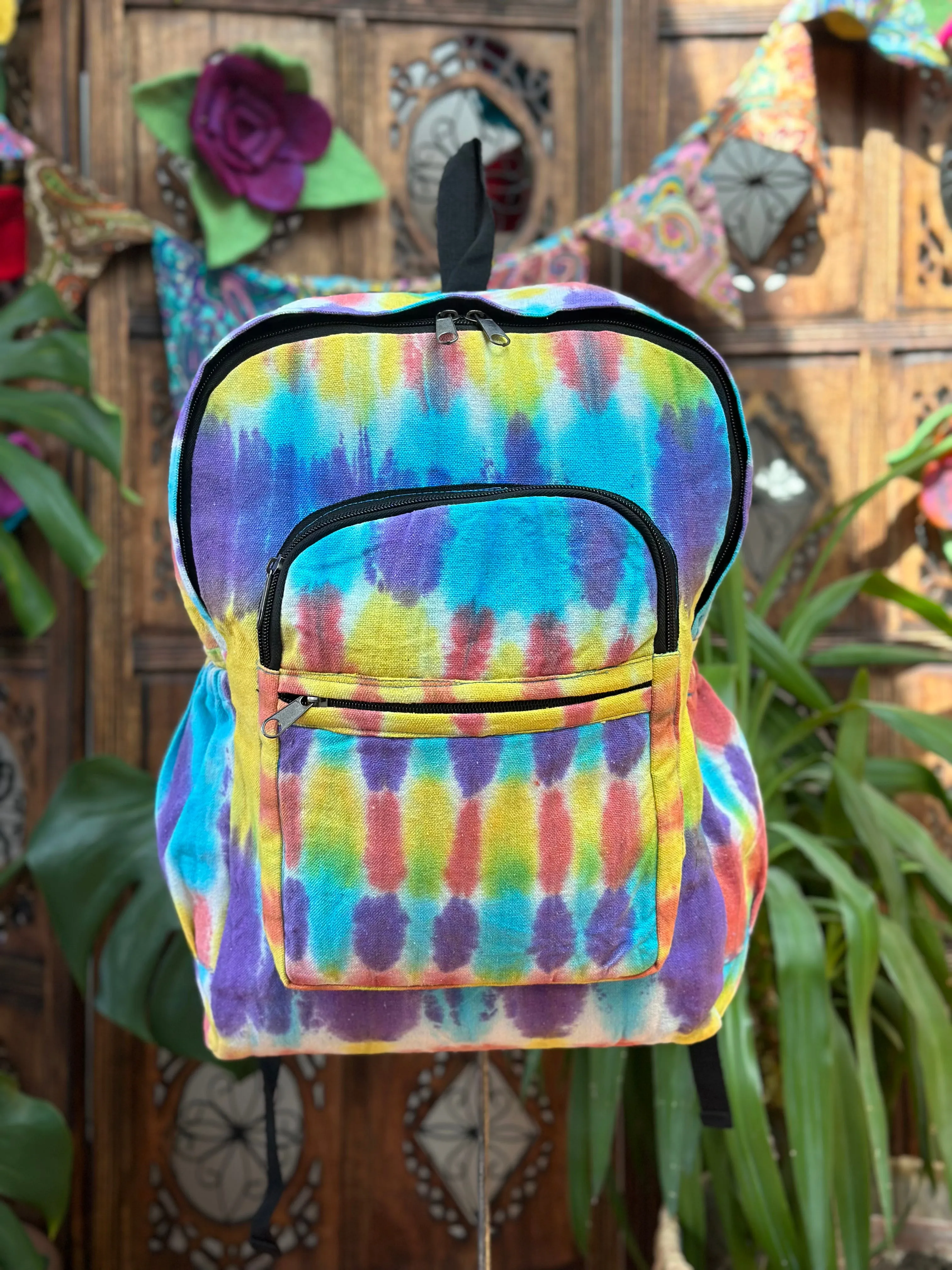 LARGE TIE DYE BACKPACK / RUCKSACK