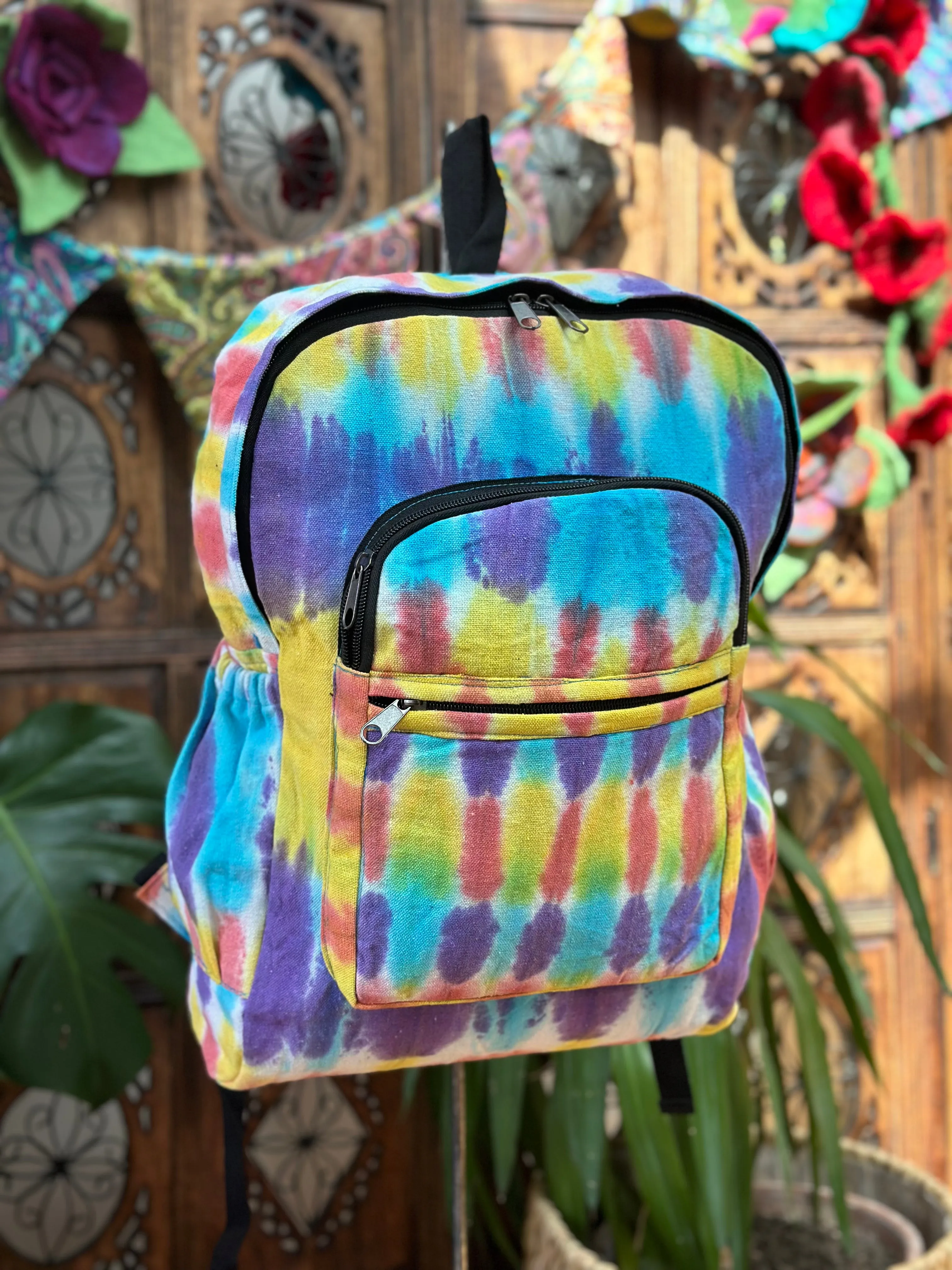 LARGE TIE DYE BACKPACK / RUCKSACK