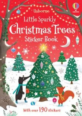 Little Sparkly Christmas Tree Sticker Book