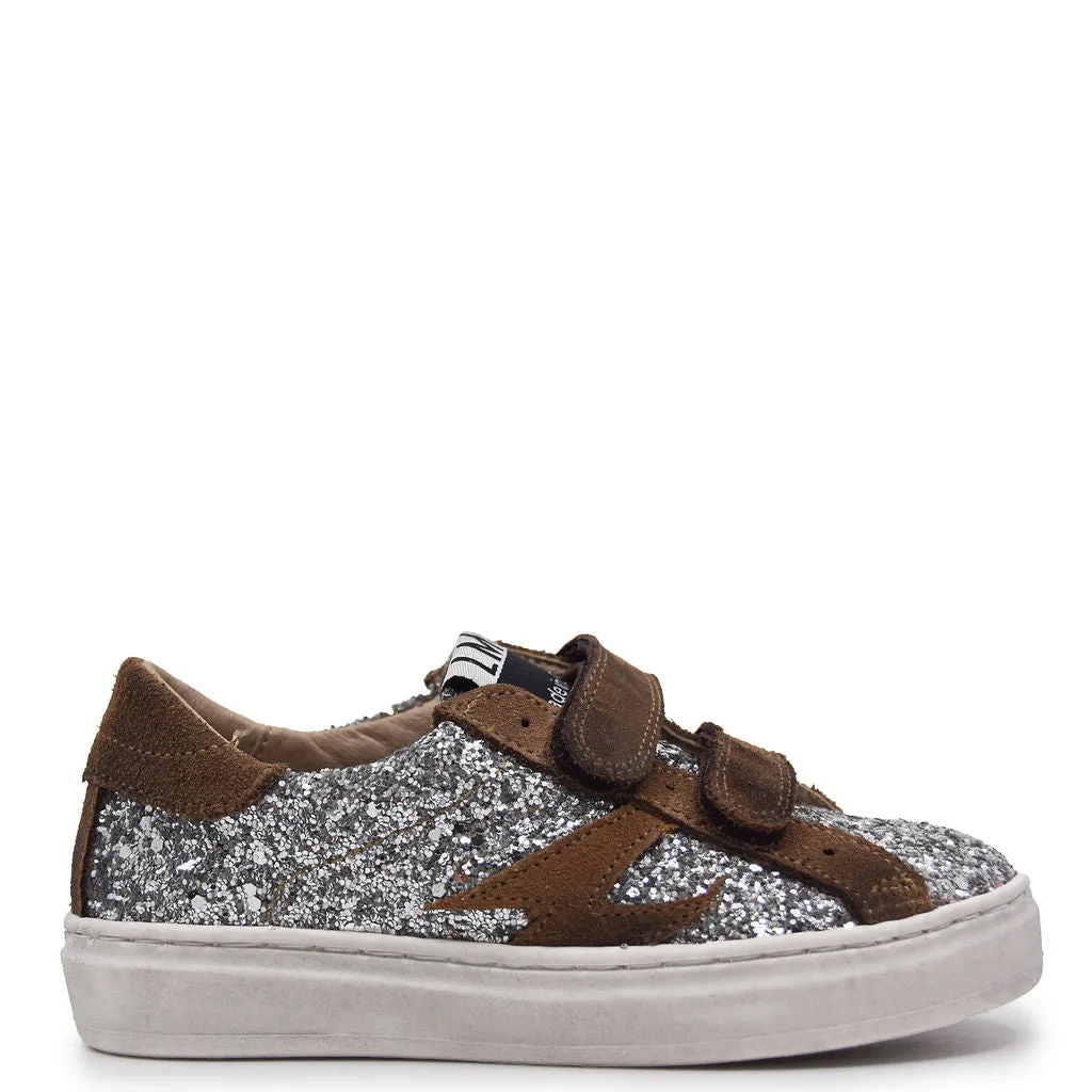 LMDI Glitter Velcro Sneaker