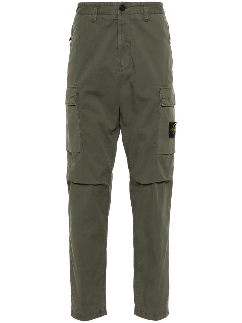 LOGO COTTON CARGO TROUSERS