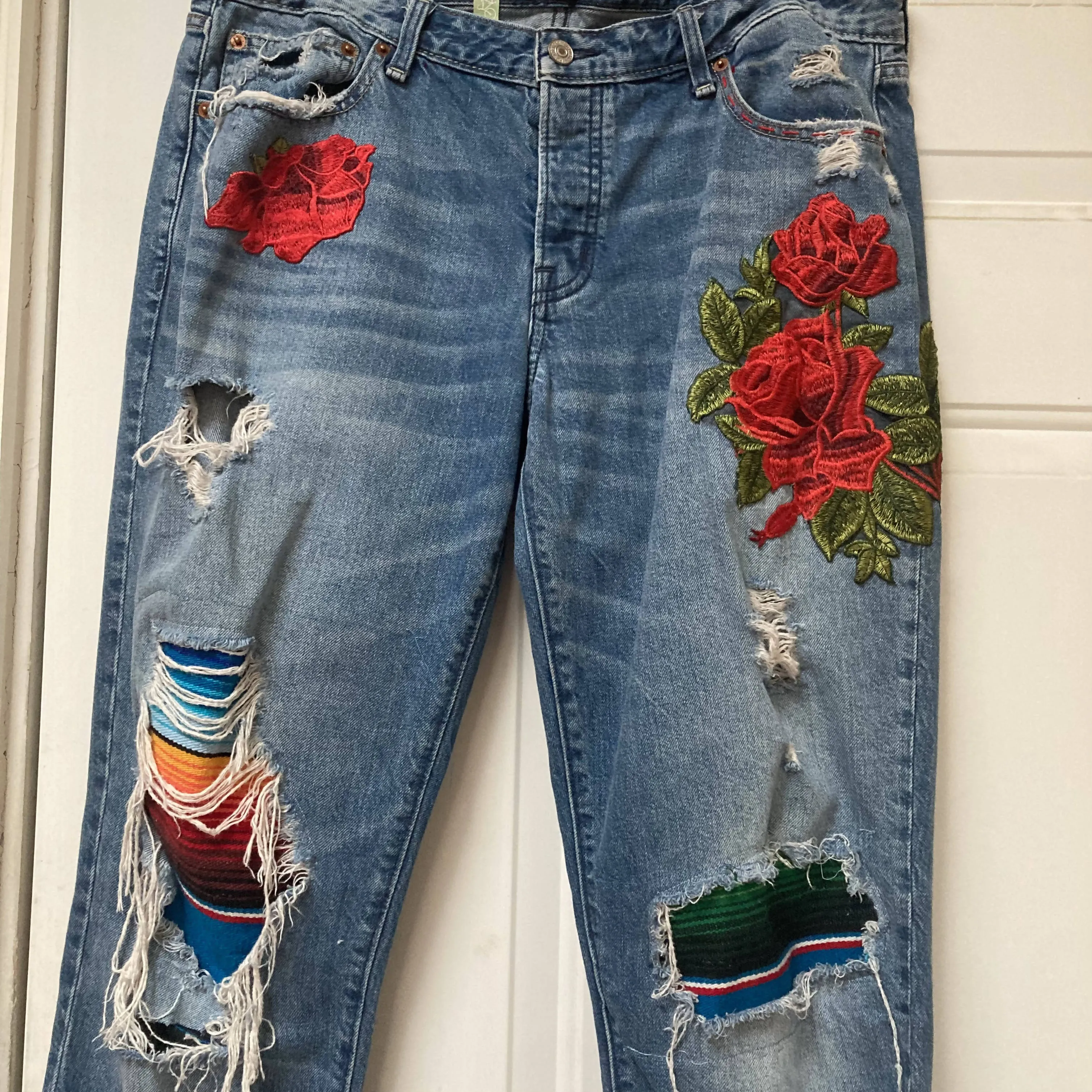 Maggie Devos- Embellished Jeans