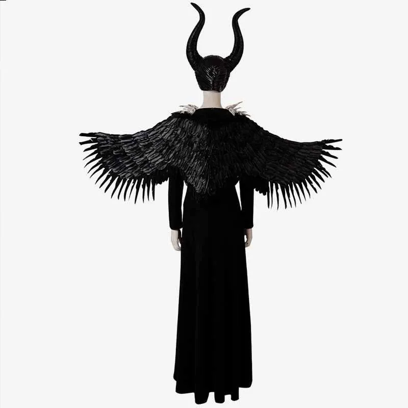 Maleficent 2 Angelina Jolie Witch dress cosplay costume