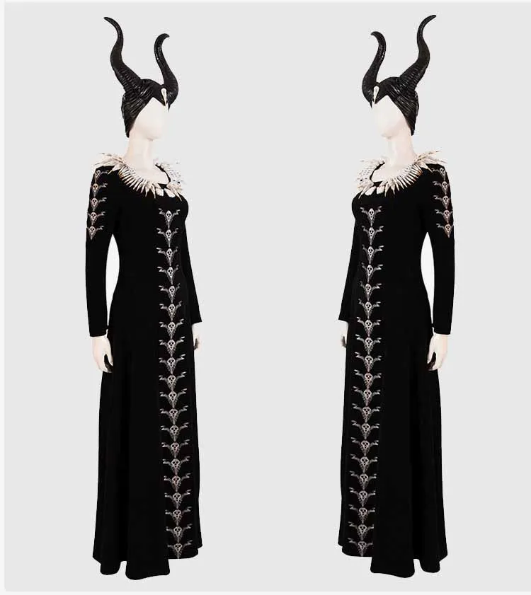 Maleficent 2 Angelina Jolie Witch dress cosplay costume