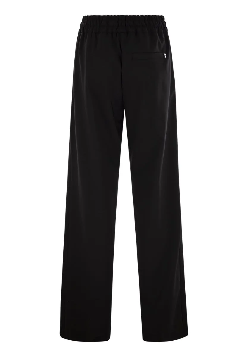 MARISOL - GABARDINE JOGGER TROUSERS