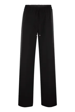 MARISOL - GABARDINE JOGGER TROUSERS