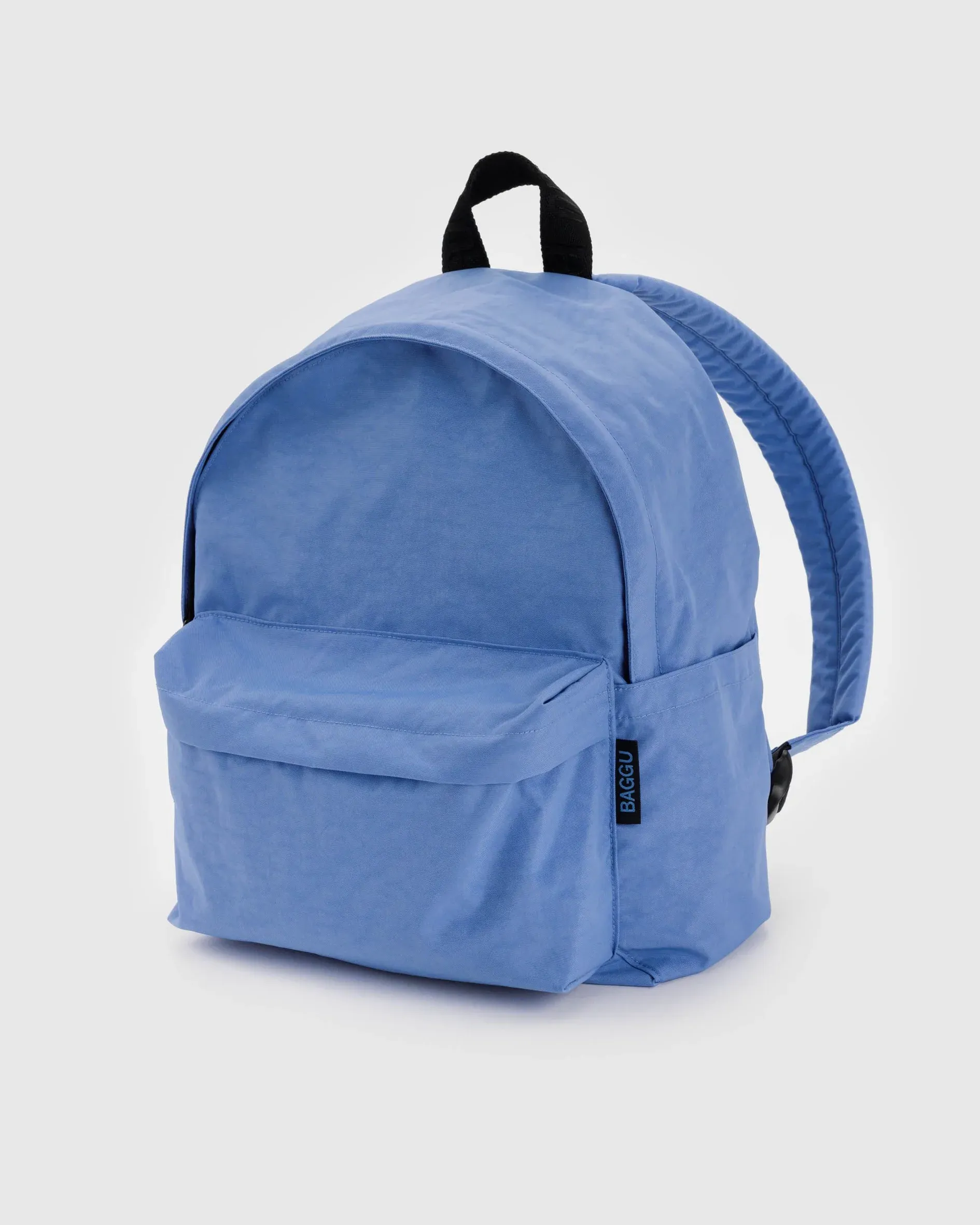 Medium Nylon Backpack in Pansy Blue