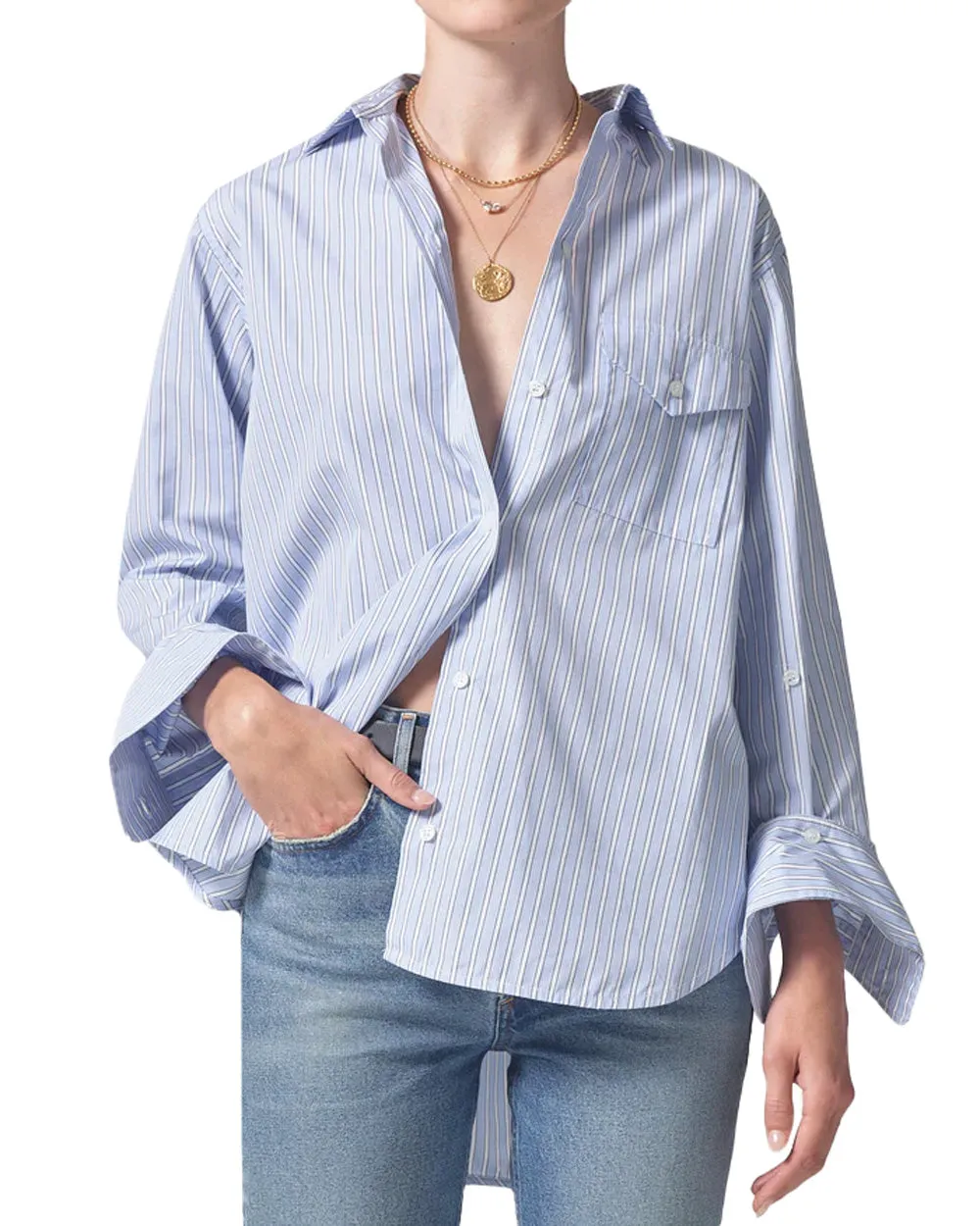 Melissani Stripe Shay Shirt