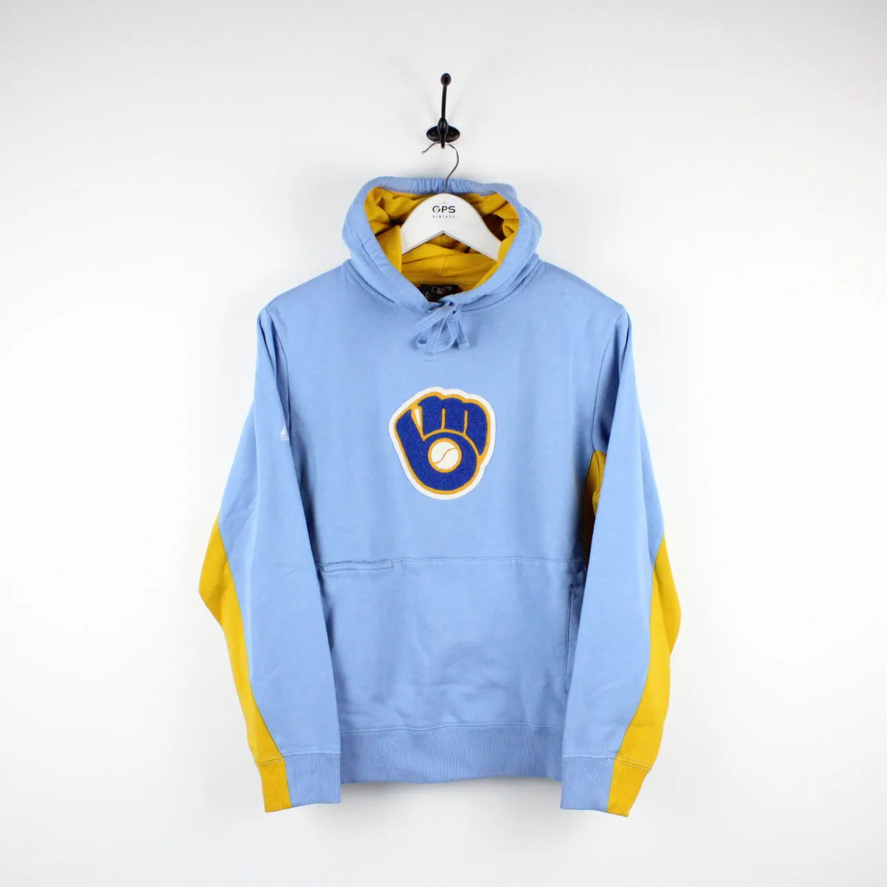 MLB MAJESTIC Milwaukee BREWERS Hoodie | XS