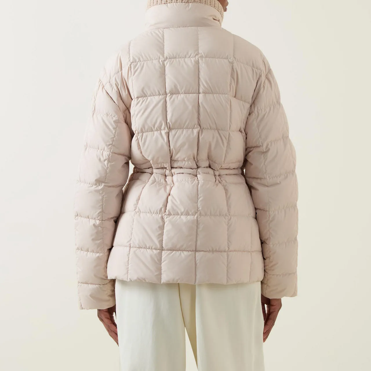 MONCLER Antigone Short Down Jacket - Beige