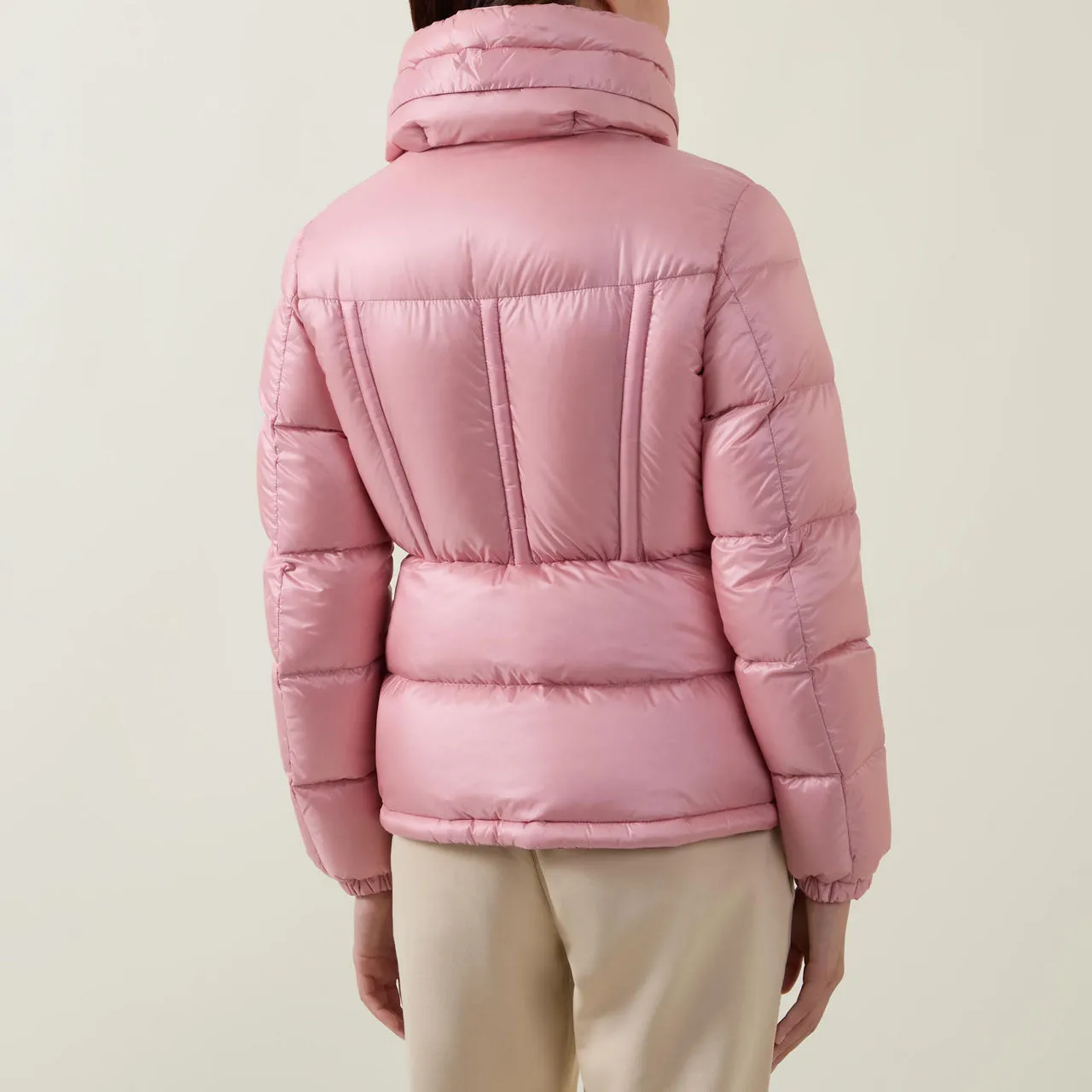 MONCLER Douro Short Down Jacket - Light Pink