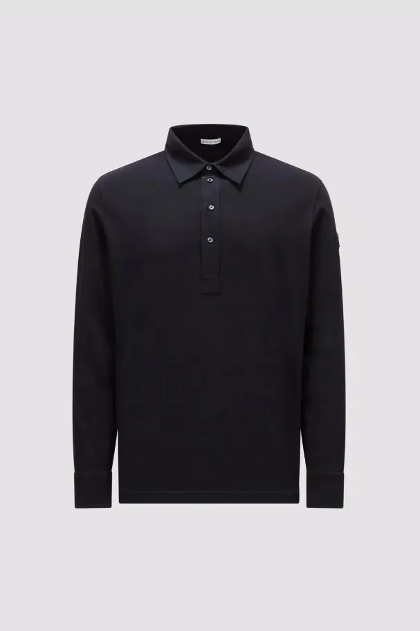 MONCLER  |Long Sleeve Polo Shirt