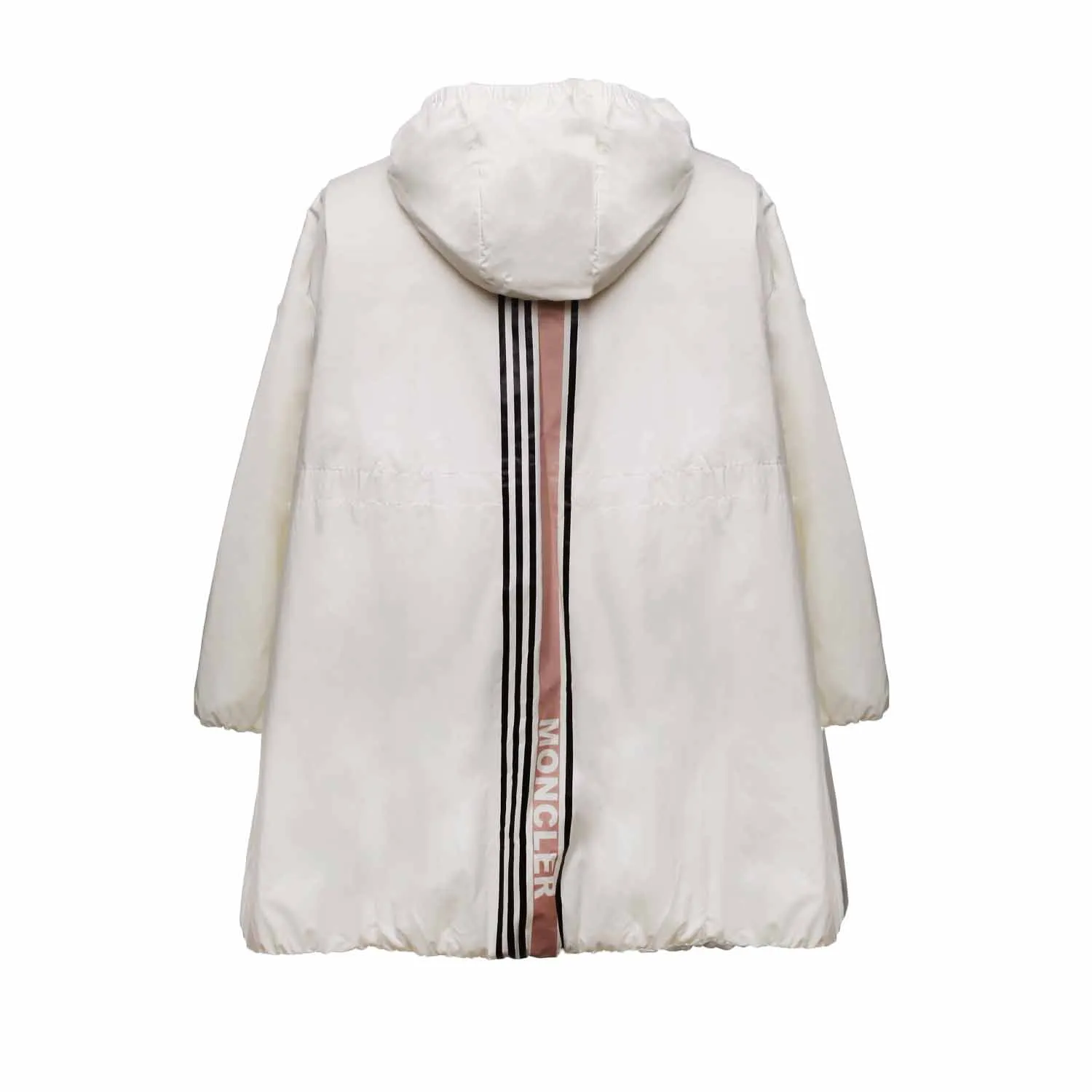 Moncler Parka Aresine Bianco Panna Bambina E Teen