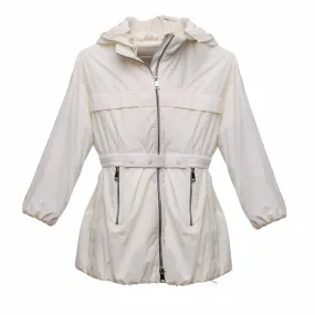 Moncler Parka Aresine Bianco Panna Bambina E Teen