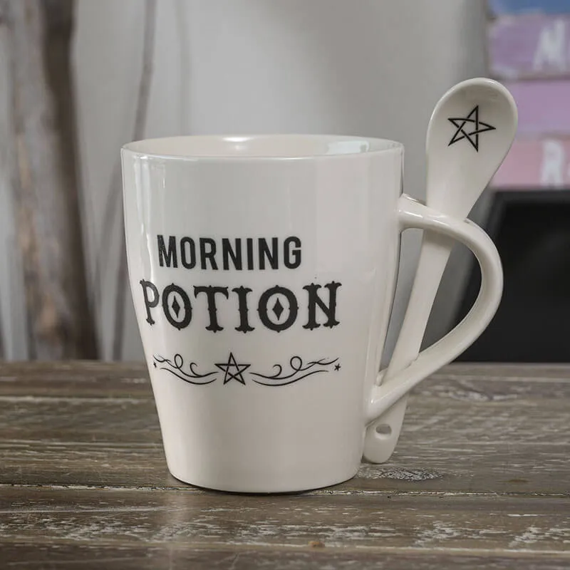 Morning Potion Mug & Spoon Set