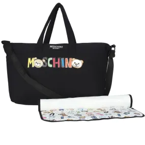 Moschino Bag Multicolour Logo Black