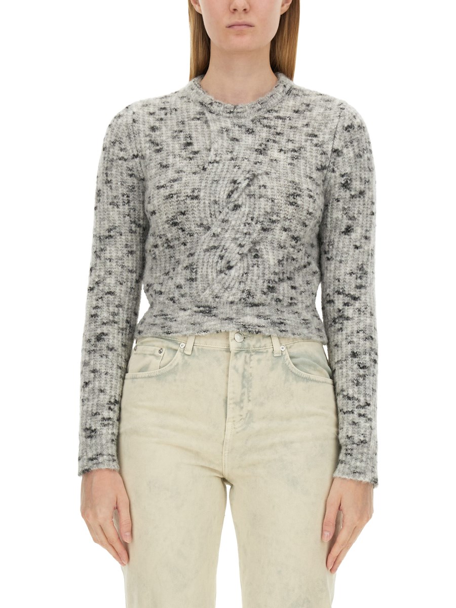 MOSCHINO JEANS    CROPPED SHIRT